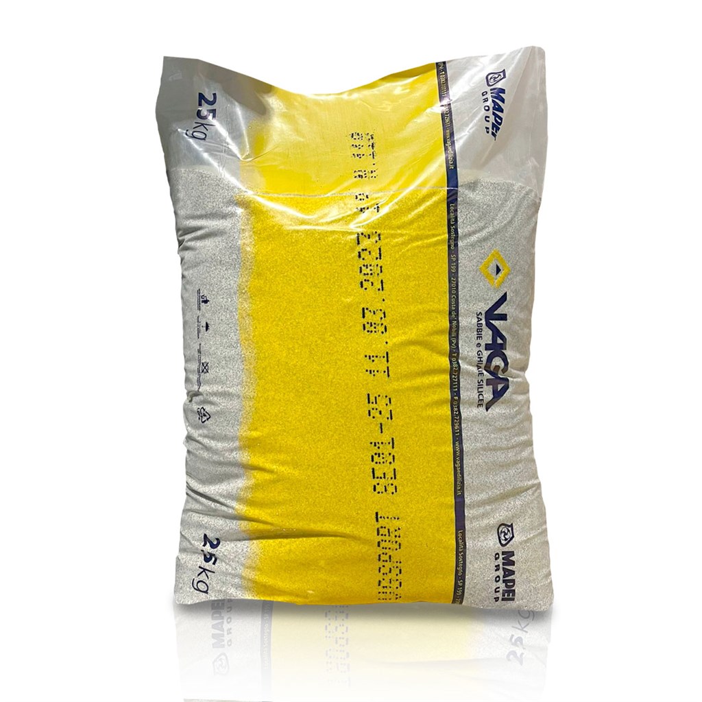 SABBIA AL QUARZO VG SPORT 0/1 FINE - SACCO KG 25